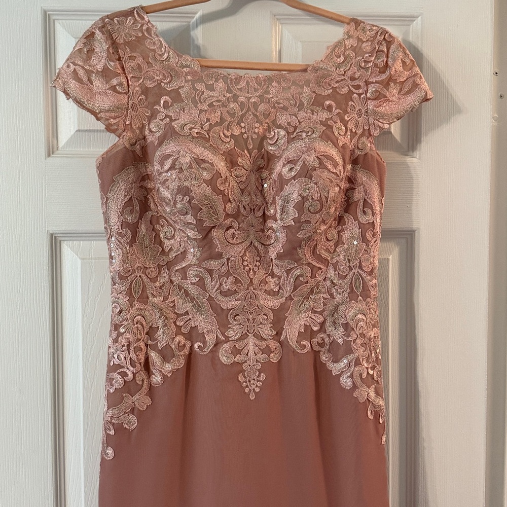 JJ's House Dusty Rose Sequined Dress
